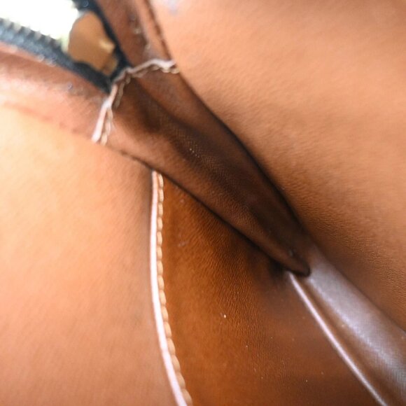 LOUIS VUITTON Danube Shoulder Bag Monogram Leather Brown France M45266 83EE779 - Picture 12 of 16